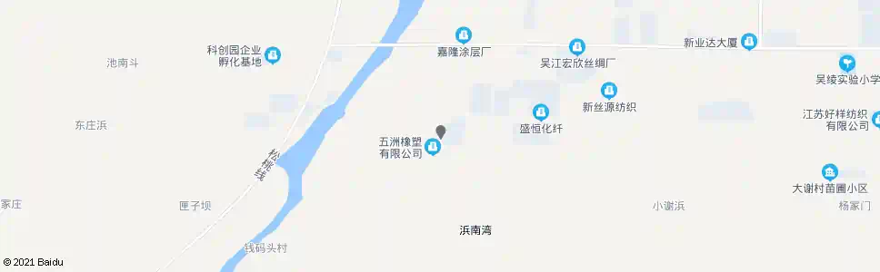 苏州大谢村_公交站地图_苏州公交_妙搜公交查询2025