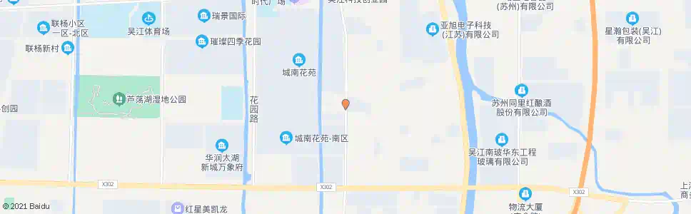 苏州长安路芦荡路北_公交站地图_苏州公交_妙搜公交查询2025