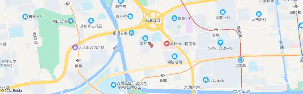 苏州范成大路吴中西路南_公交站地图_苏州公交_妙搜公交查询2025