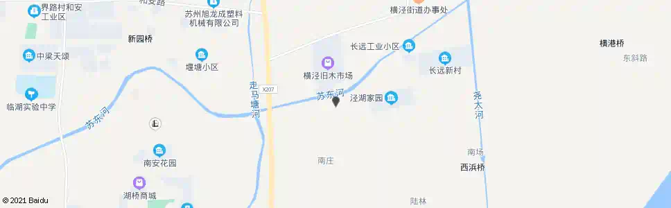 苏州南村_公交站地图_苏州公交_妙搜公交查询2025