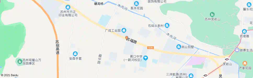 苏州采香三村_公交站地图_苏州公交_妙搜公交查询2025
