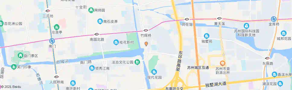 苏州觅渡桥北_公交站地图_苏州公交_妙搜公交查询2025