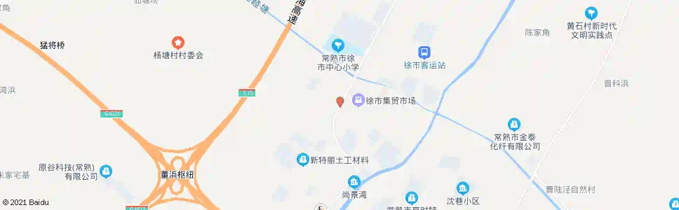 苏州徐市农贸市场_公交站地图_苏州公交_妙搜公交查询2025