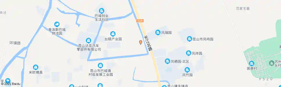 苏州巴城招商服务中心_公交站地图_苏州公交_妙搜公交查询2025