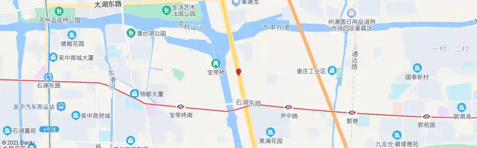 苏州斜港大桥南_公交站地图_苏州公交_妙搜公交查询2025