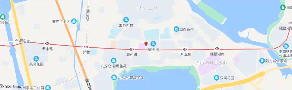 苏州国泰三村东_公交站地图_苏州公交_妙搜公交查询2025