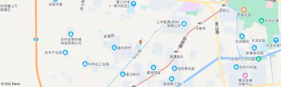 苏州胥口实验小学_公交站地图_苏州公交_妙搜公交查询2025