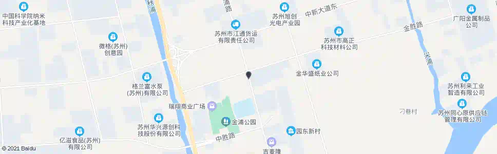 苏州金胜路_公交站地图_苏州公交_妙搜公交查询2025