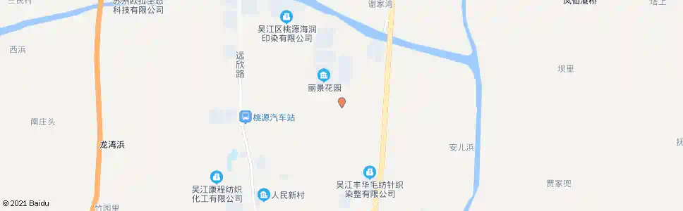苏州桃源劳保所_公交站地图_苏州公交_妙搜公交查询2025