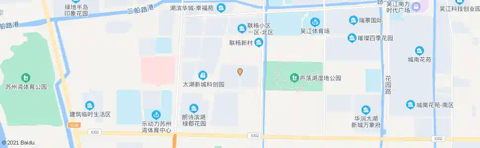 苏州喜庆苑_公交站地图_苏州公交_妙搜公交查询2025