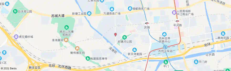 苏州大观名园_公交站地图_苏州公交_妙搜公交查询2025