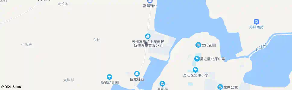 苏州北厍修理厂_公交站地图_苏州公交_妙搜公交查询2025