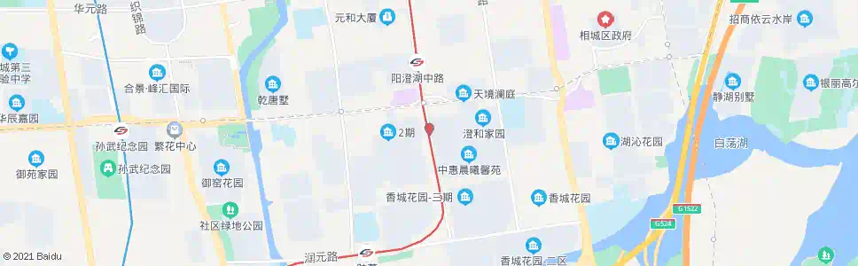 苏州采莲路古元路北_公交站地图_苏州公交_妙搜公交查询2025