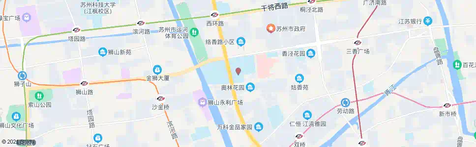 苏州体育馆_公交站地图_苏州公交_妙搜公交查询2025
