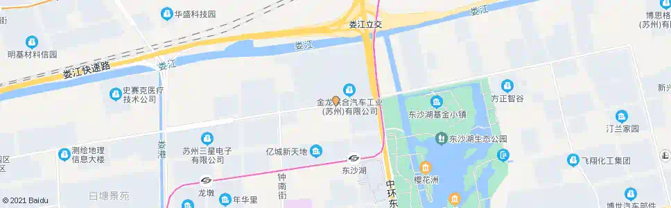 苏州苏虹东路西_公交站地图_苏州公交_妙搜公交查询2025