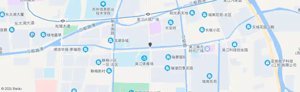 苏州中山南路联杨路口_公交站地图_苏州公交_妙搜公交查询2025