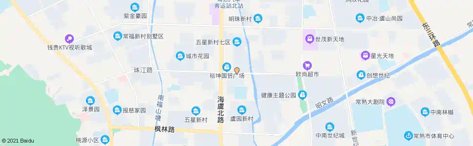 苏州五星四区(招商银行)_公交站地图_苏州公交_妙搜公交查询2025