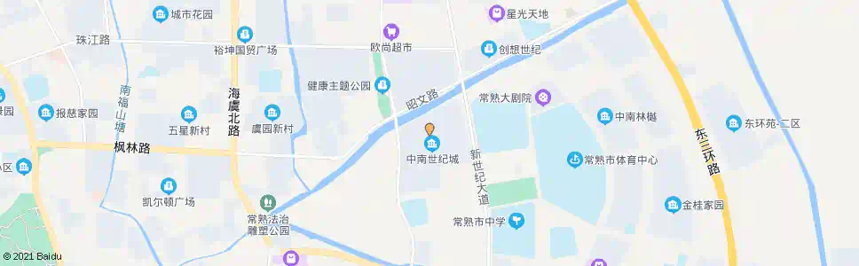 苏州中南世纪城泰山路_公交站地图_苏州公交_妙搜公交查询2025