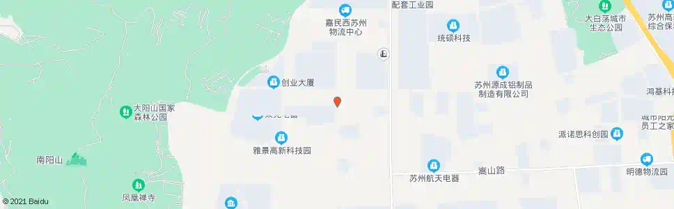 苏州石阳路鸿禧路南_公交站地图_苏州公交_妙搜公交查询2025