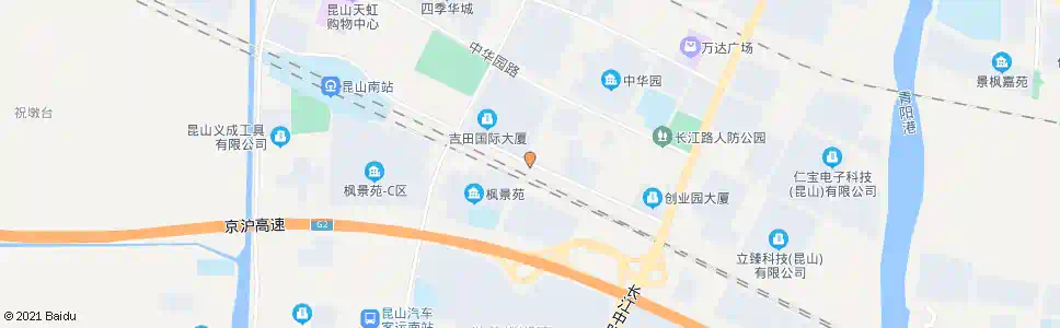 苏州创业路嵩山路_公交站地图_苏州公交_妙搜公交查询2025
