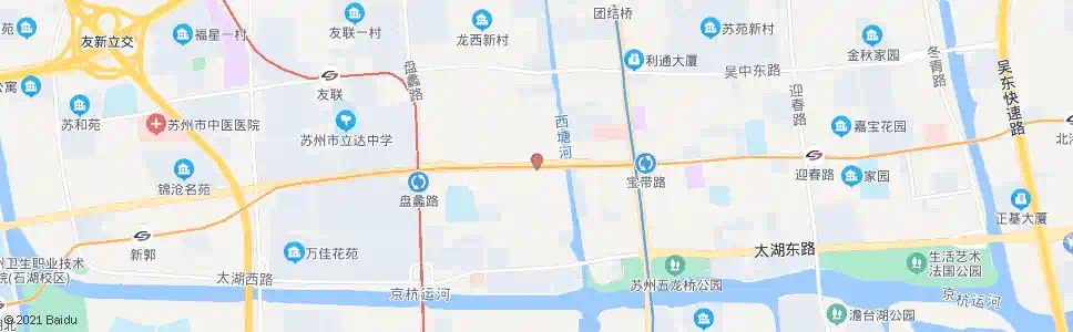 苏州宝带西路水香街东_公交站地图_苏州公交_妙搜公交查询2025