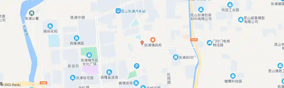 苏州滨江路茶风街_公交站地图_苏州公交_妙搜公交查询2025
