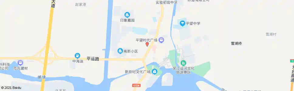 苏州平望农行_公交站地图_苏州公交_妙搜公交查询2025