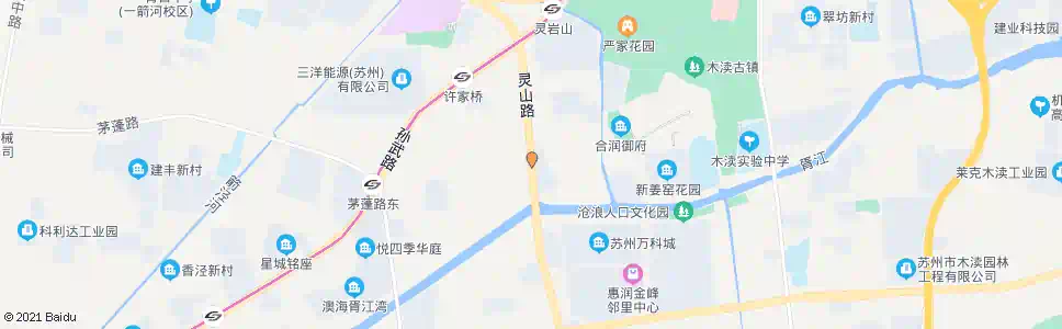苏州灵山路719号_公交站地图_苏州公交_妙搜公交查询2025