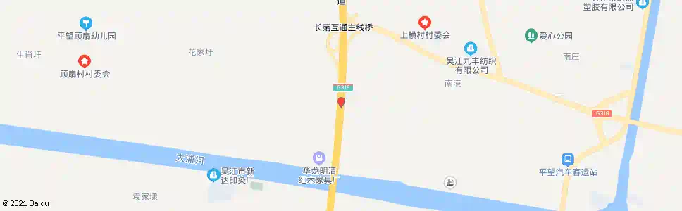苏州上横村_公交站地图_苏州公交_妙搜公交查询2025