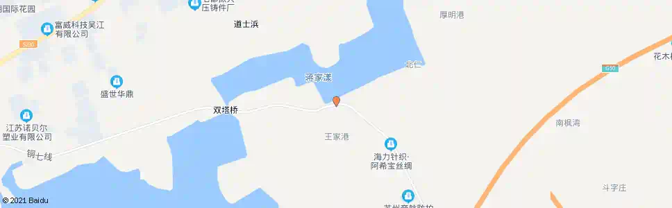 苏州王家港_公交站地图_苏州公交_妙搜公交查询2025