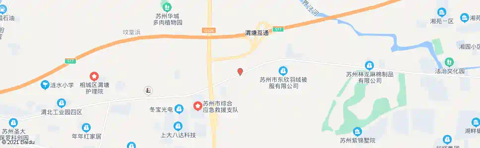 苏州圩东_公交站地图_苏州公交_妙搜公交查询2025