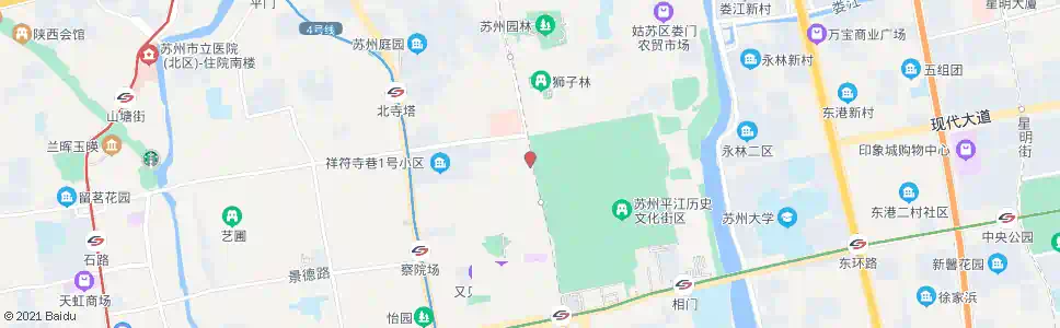 苏州市立医院东区东_公交站地图_苏州公交_妙搜公交查询2025