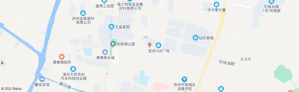 苏州渭塘首末站北_公交站地图_苏州公交_妙搜公交查询2025