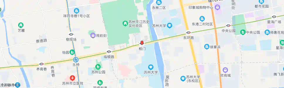 苏州相门桥_公交站地图_苏州公交_妙搜公交查询2025