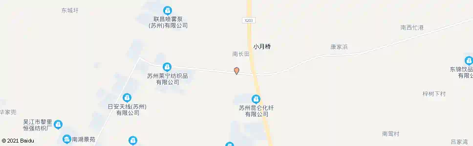 苏州周湖线苏同黎路口_公交站地图_苏州公交_妙搜公交查询2025