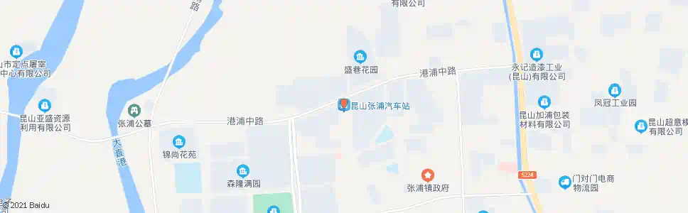 苏州张浦汽车站_公交站地图_苏州公交_妙搜公交查询2025