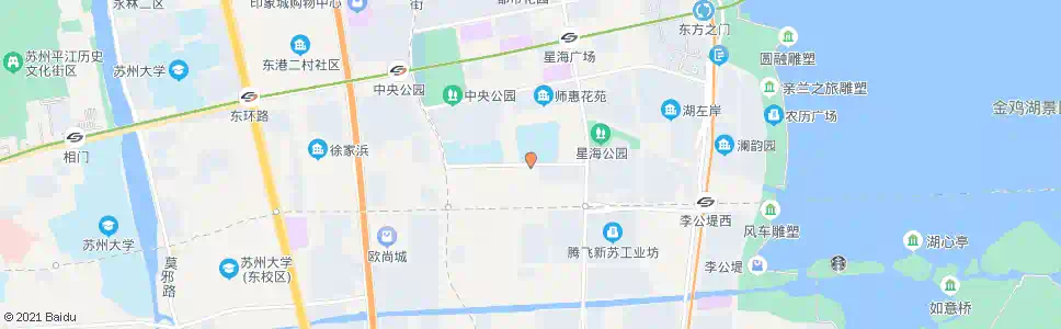 苏州星海学校东_公交站地图_苏州公交_妙搜公交查询2025