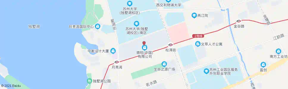 苏州创意产业园西_公交站地图_苏州公交_妙搜公交查询2025