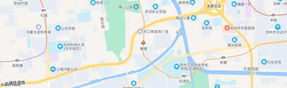 苏州横塘_公交站地图_苏州公交_妙搜公交查询2025