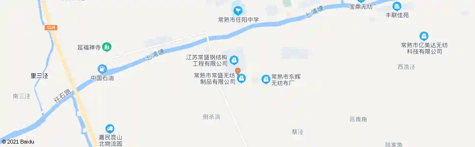 苏州常盛钢构_公交站地图_苏州公交_妙搜公交查询2025