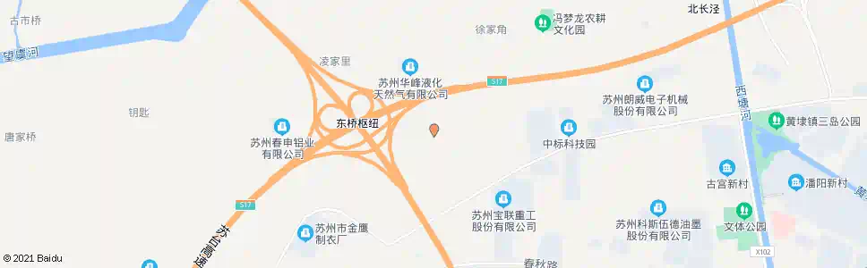 苏州庄桥头南_公交站地图_苏州公交_妙搜公交查询2025