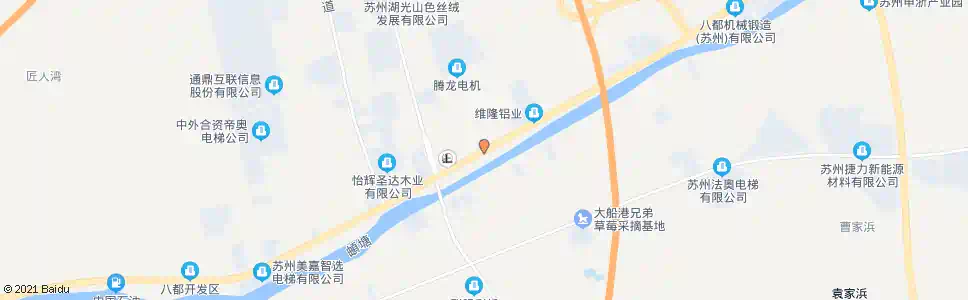 苏州夏家斗_公交站地图_苏州公交_妙搜公交查询2025