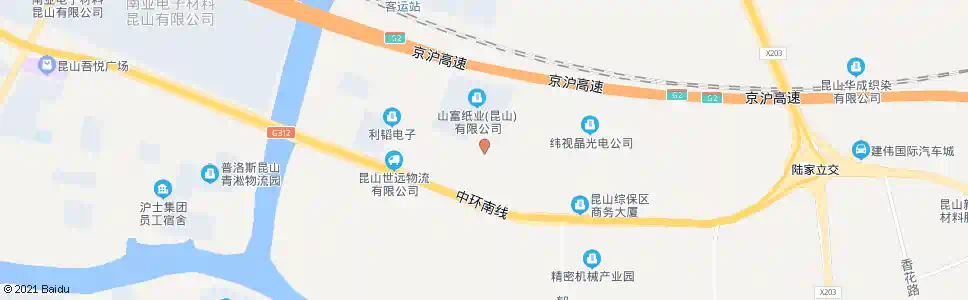 苏州元盛电子_公交站地图_苏州公交_妙搜公交查询2025