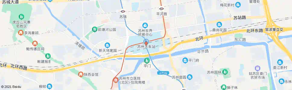 苏州苏州路口_公交站地图_苏州公交_妙搜公交查询2025