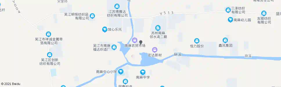 苏州南麻农贸_公交站地图_苏州公交_妙搜公交查询2025