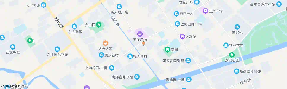 苏州南洋广场人民路_公交站地图_苏州公交_妙搜公交查询2025