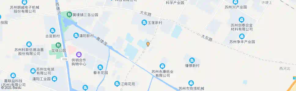 苏州春申中学_公交站地图_苏州公交_妙搜公交查询2025