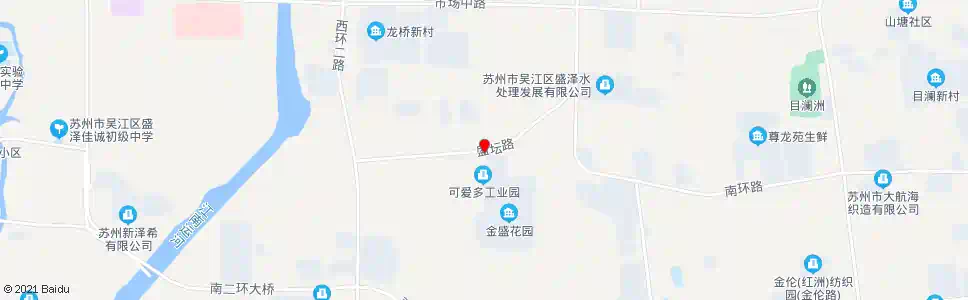 苏州金盛花园_公交站地图_苏州公交_妙搜公交查询2025