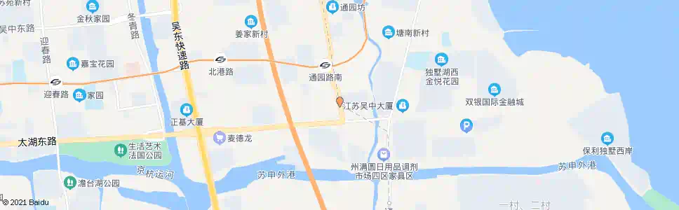 苏州群星三路_公交站地图_苏州公交_妙搜公交查询2025