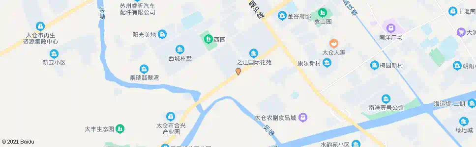 苏州西郊菜场_公交站地图_苏州公交_妙搜公交查询2025